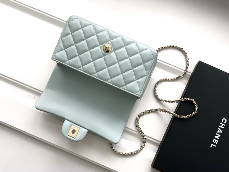 23k New Handle CF Mini Leather Bag
