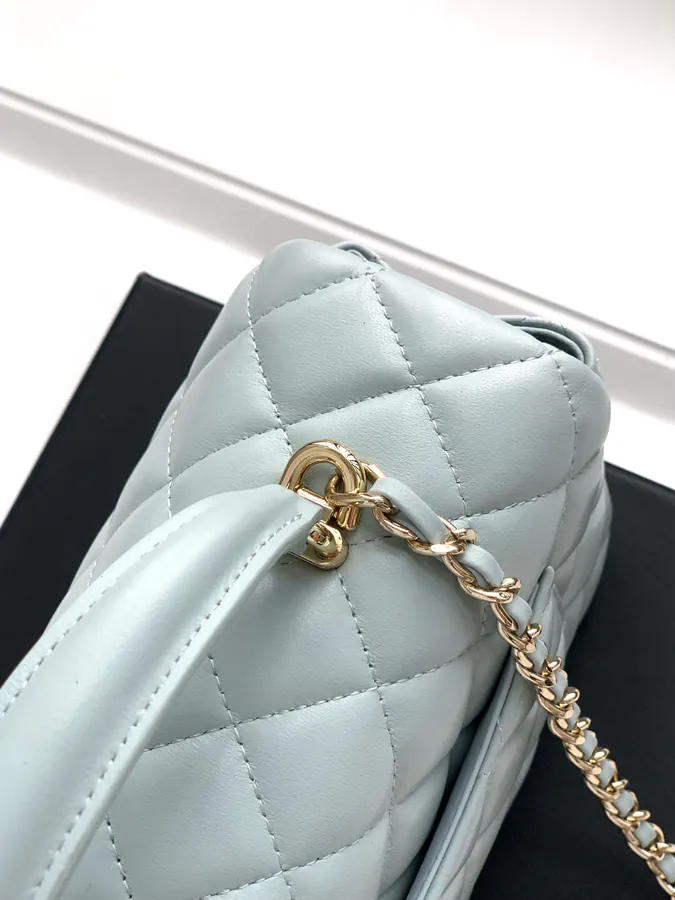 23k New Handle CF Mini Leather Bag