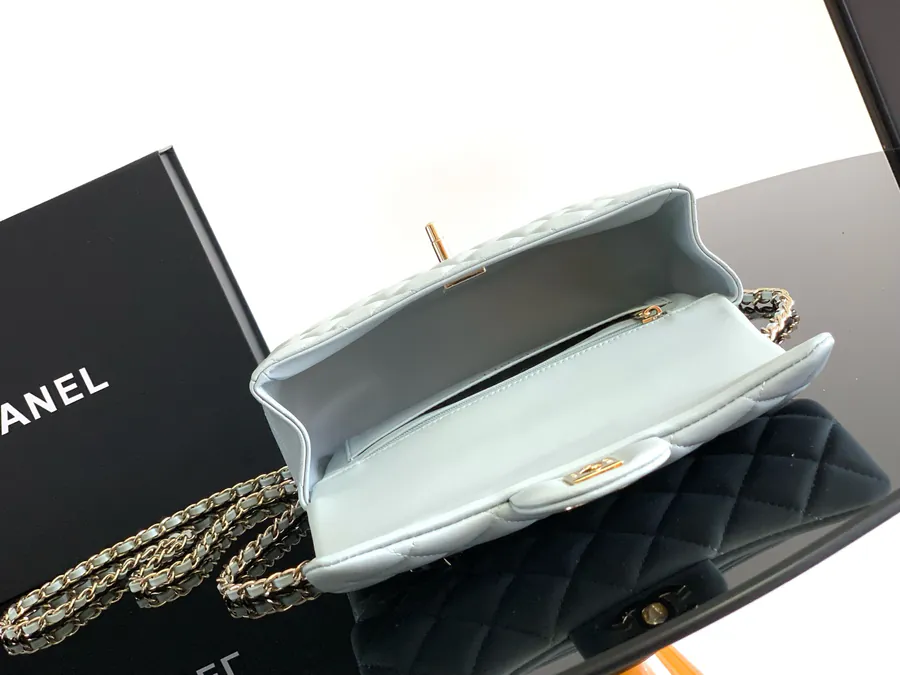 23k New Handle CF Mini Leather Bag