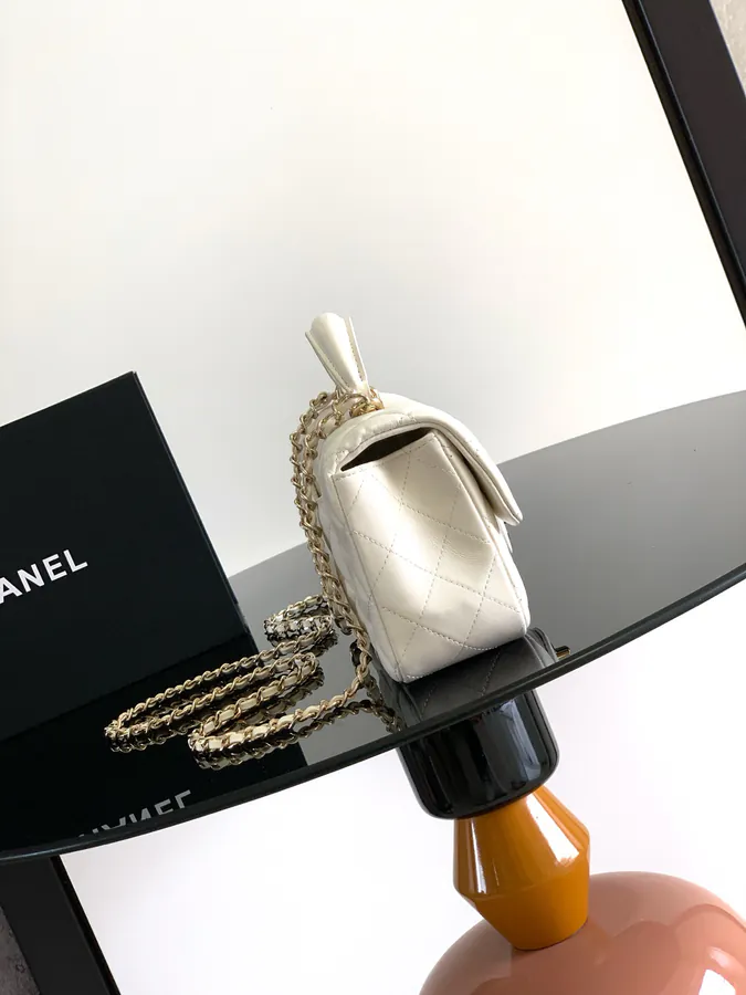 23k New Handle CF Mini Leather Bag