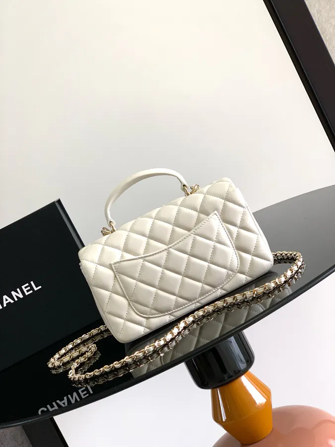 23k New Handle CF Mini Leather Bag