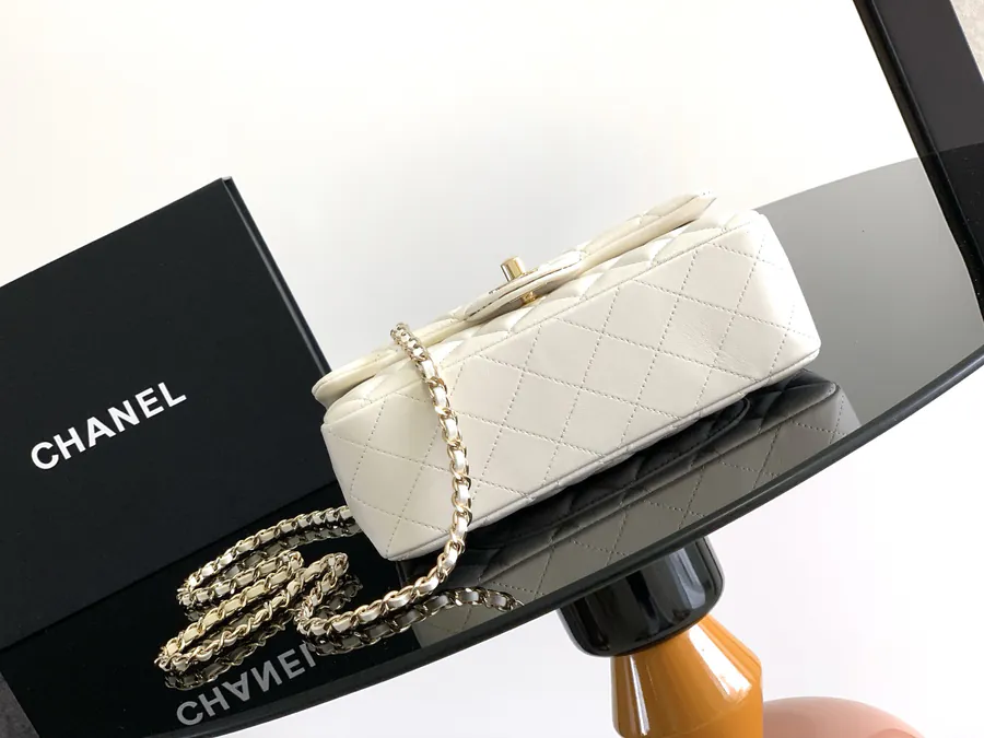 23k New Handle CF Mini Leather Bag