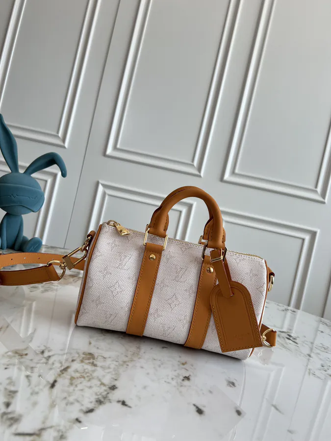 KEEALL BANDOULIÈRE 25 Handbag in Monogram Heritage