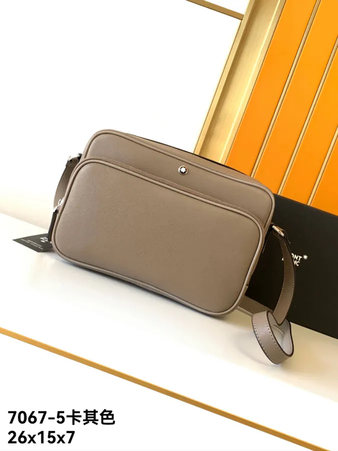 Mondaine Canvas Crossbody Bag 7068 5, Khaki New Color