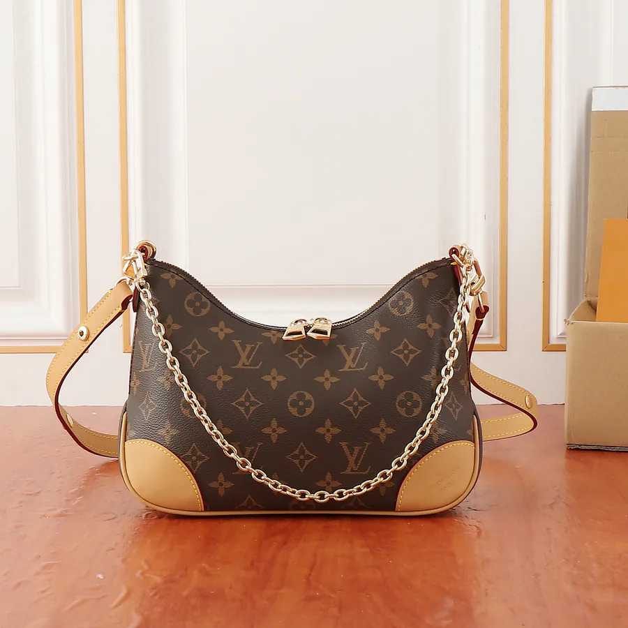 Boulogne Handbag with Classic Monogram Canvas