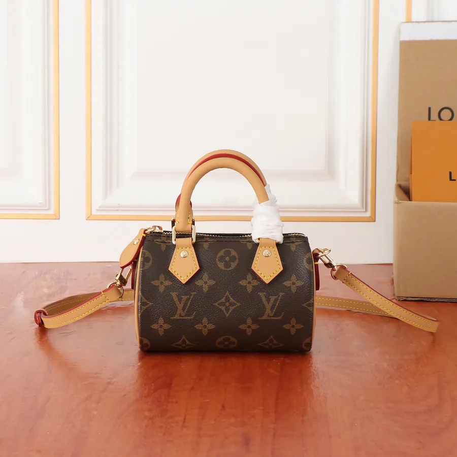 Nano Speedy Handbag in Classic Monogram Canvas