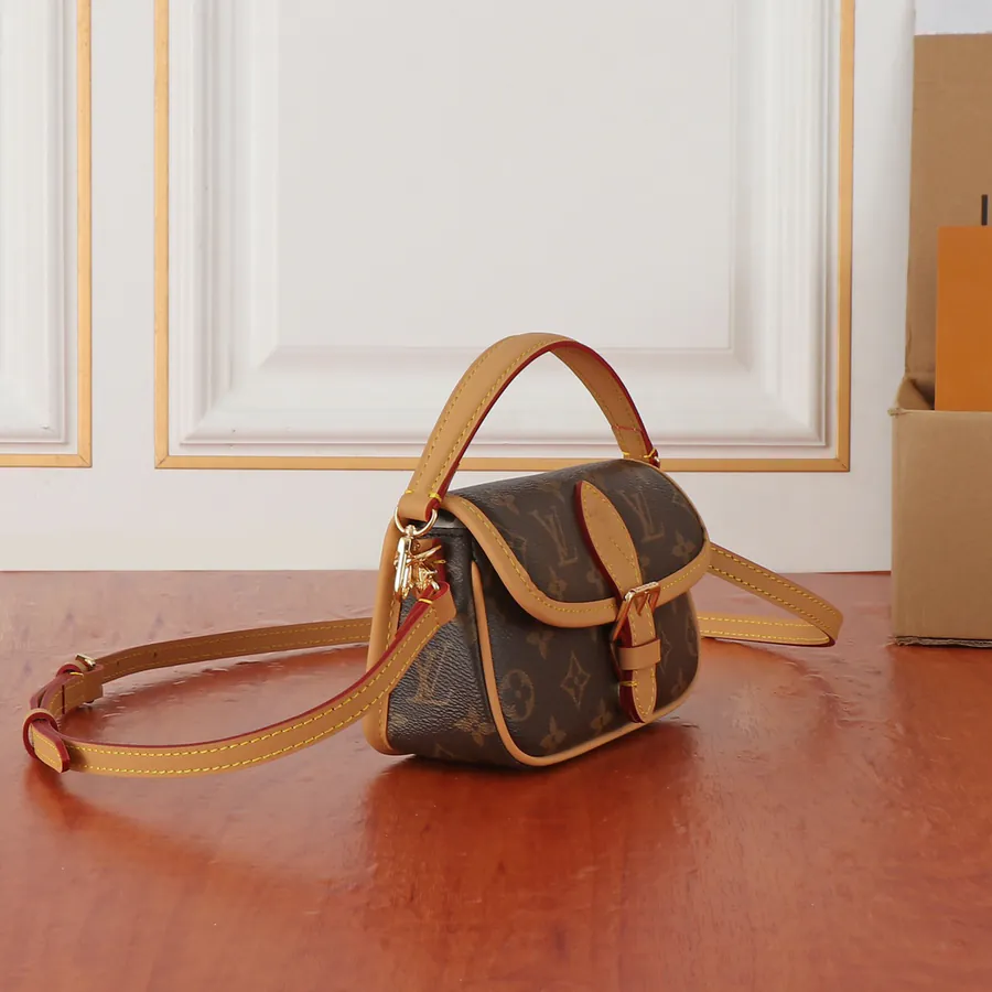 Nano DIANE Handbag Exclusive Channel, 360 Degree View, High Quality Craftsmanship
