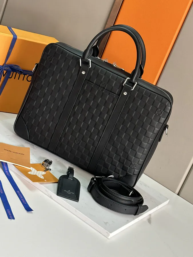 N40444 Damier Infini Bucket Bag