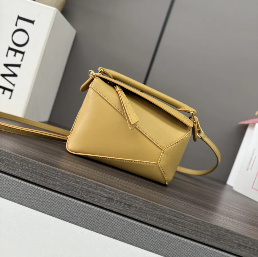 New Mini Puzzle Handbag in Premium Calfskin
