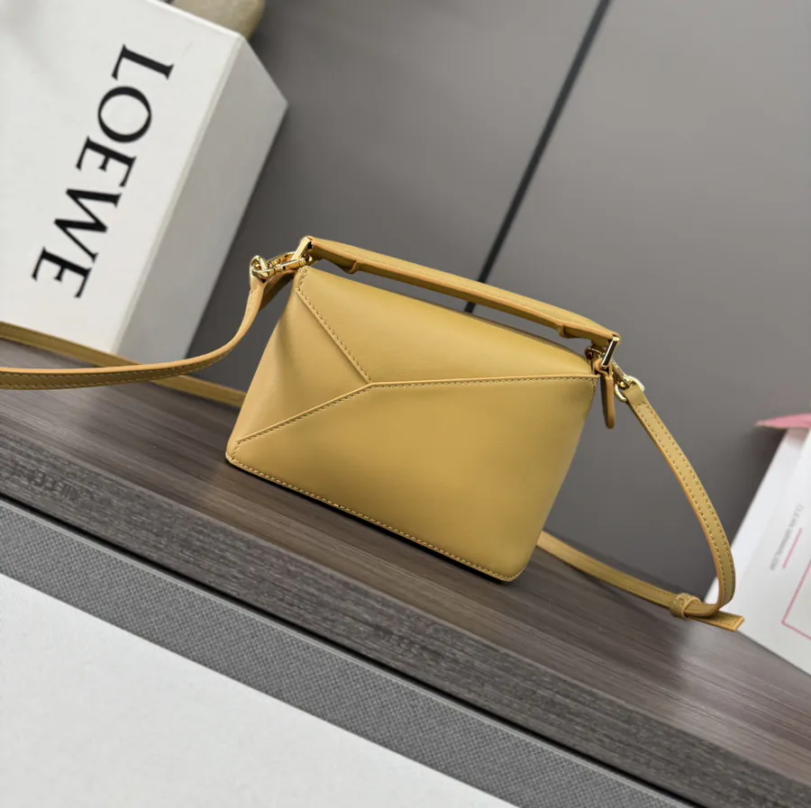 New Mini Puzzle Handbag in Premium Calfskin