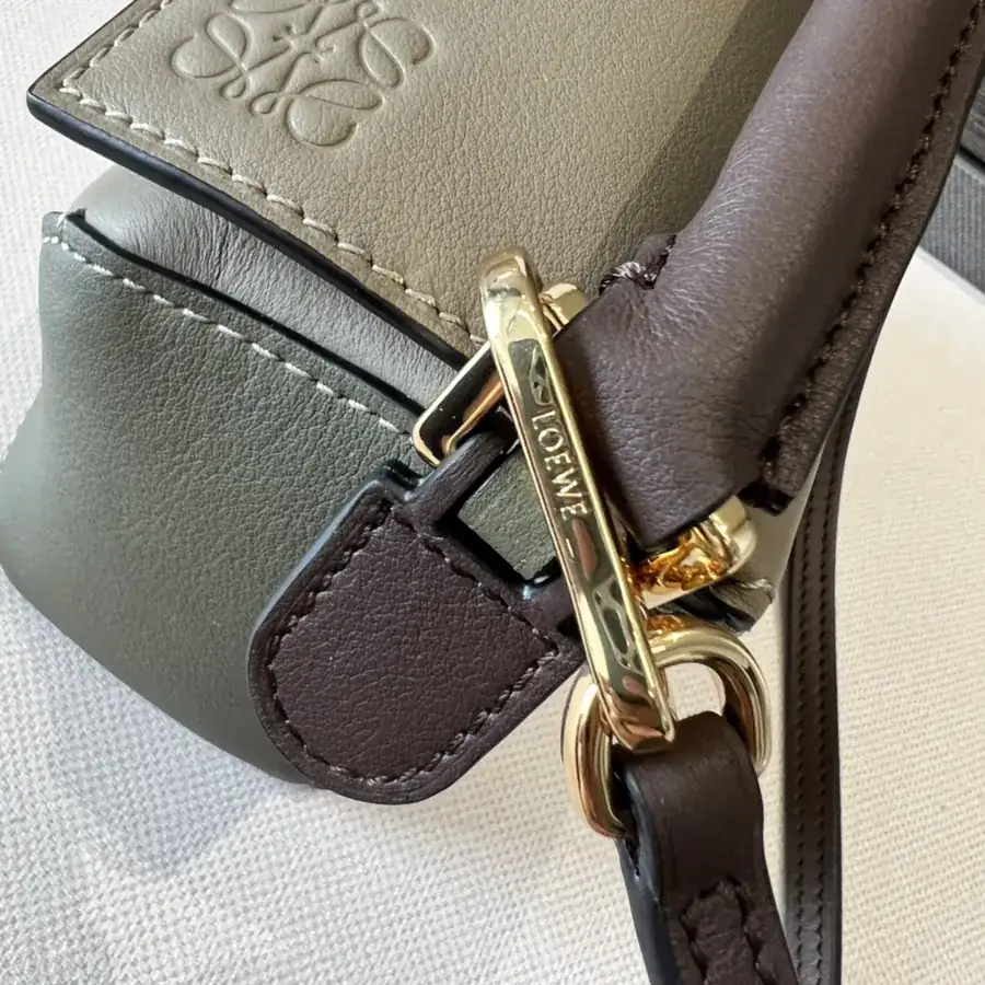LO Mini Puzzle Edge Tote in Nappa Calfskin