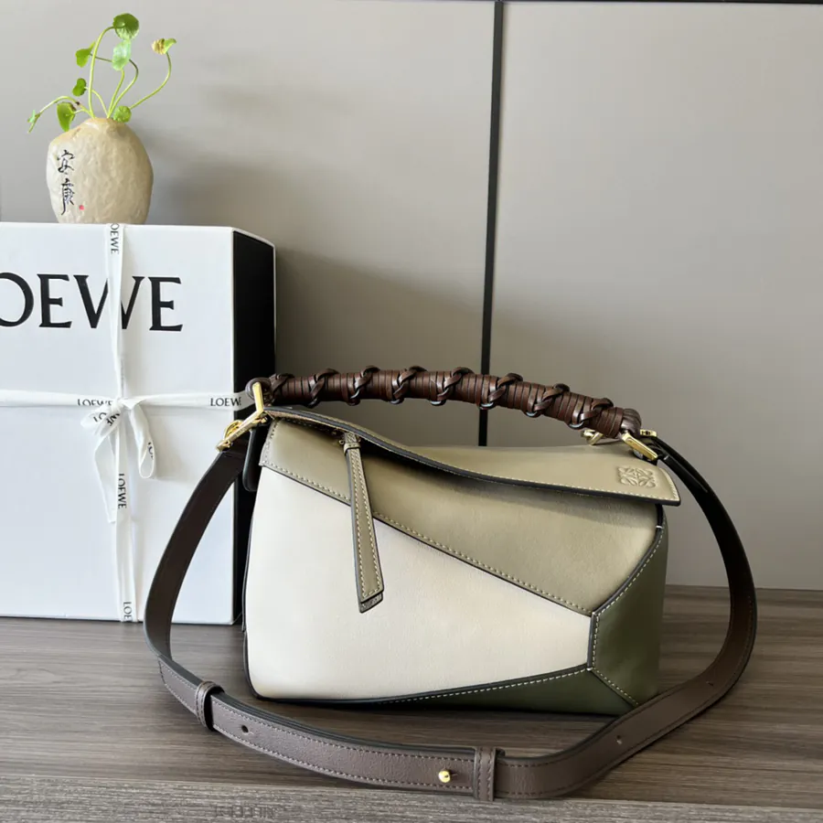 LO Puzzle Edge Bucket Bag