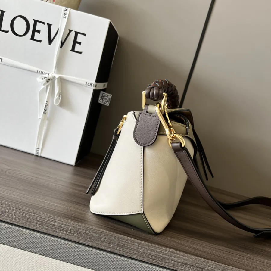 LO Puzzle Edge Bucket Bag