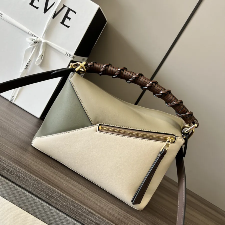 LO Puzzle Edge Bucket Bag