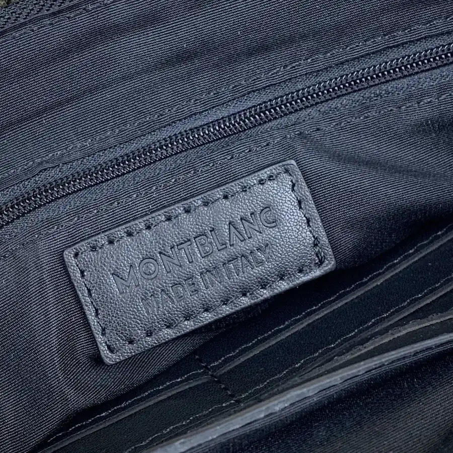MONTBLANC 2025 New Style Men's Handbag with Italian Grained Calfskin