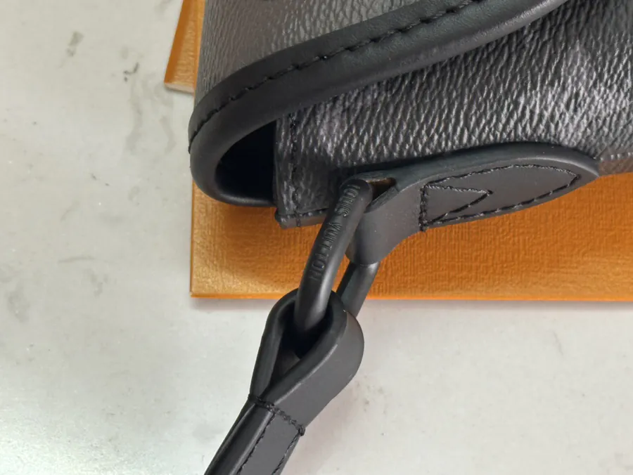 PULSE Mini Messenger Bag Monogram Eclipse Canvas