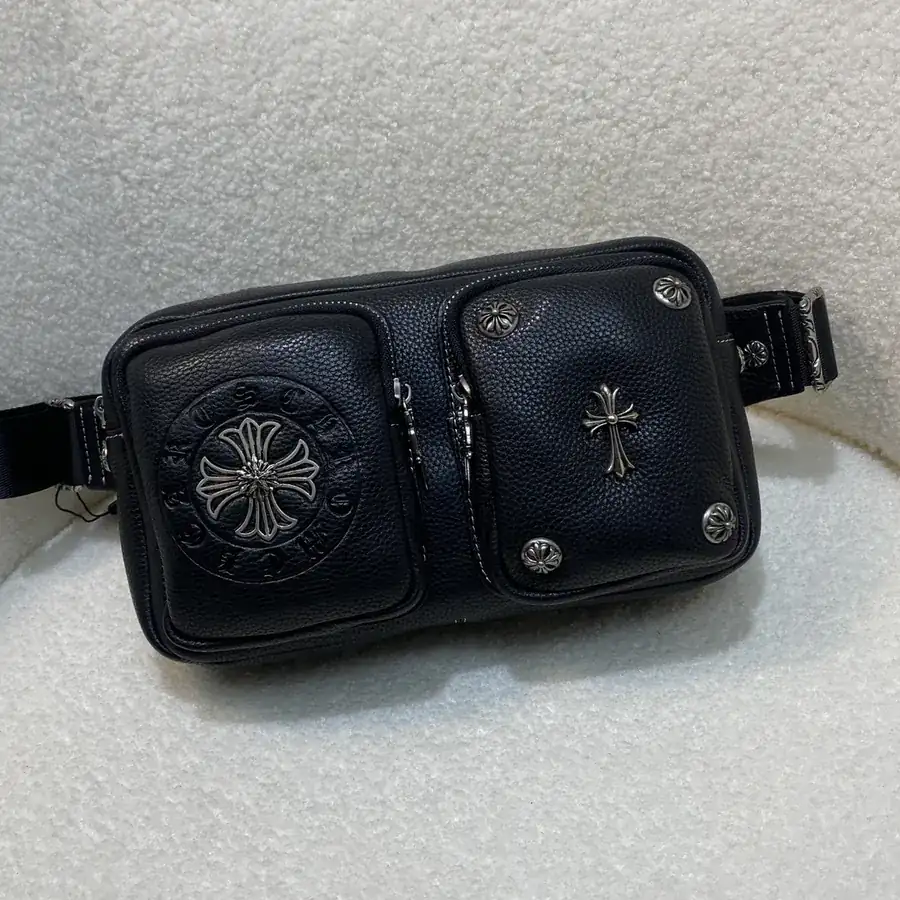 Kroonin New Crossbody Bag in Grained Calfskin