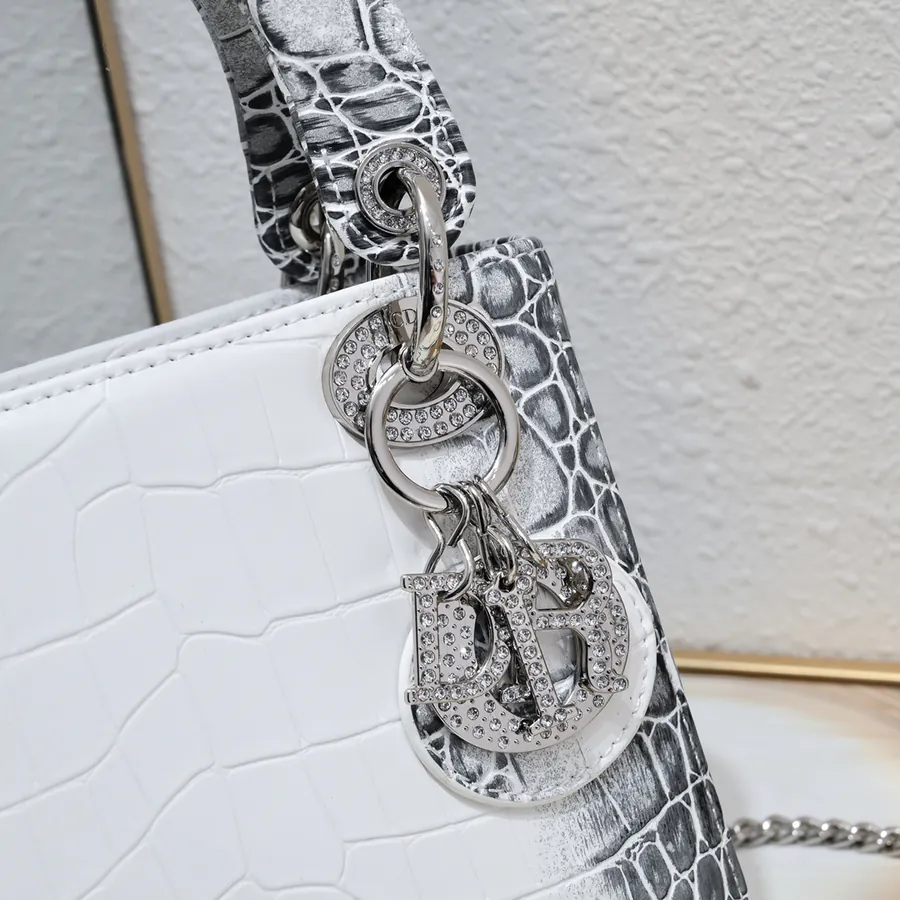 Mini Lady Classic Diamond Trimmed Clutch Elegant and Timeless