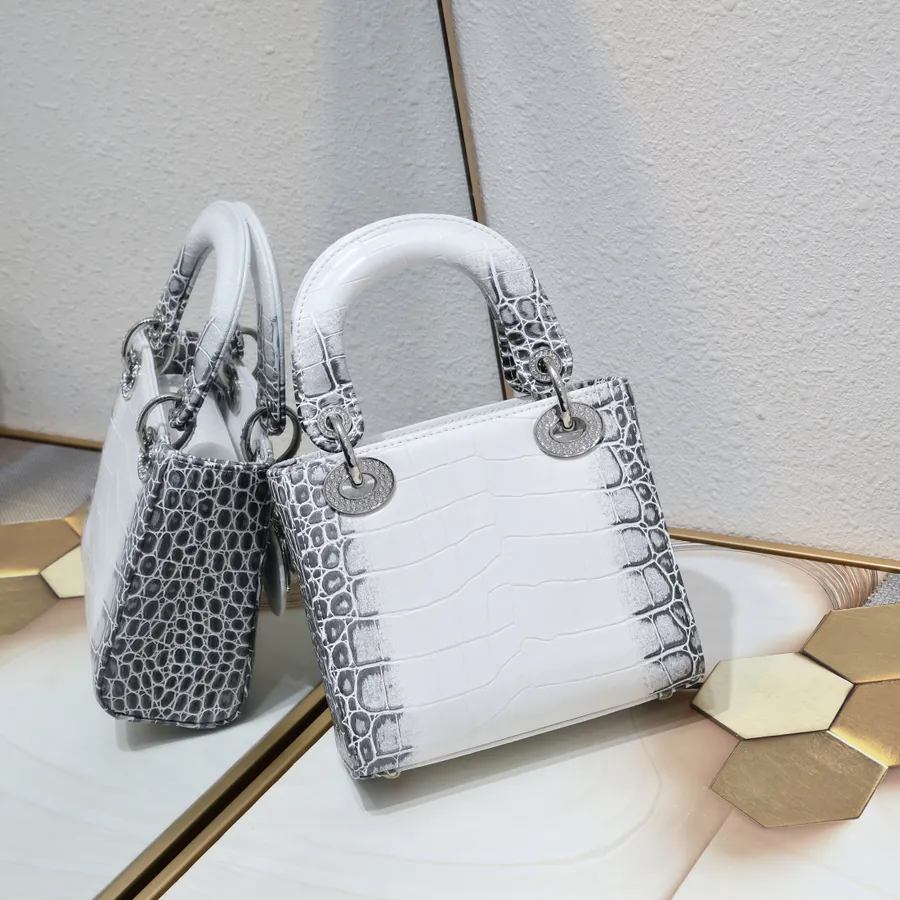 Mini Lady Classic Diamond Trimmed Clutch Elegant and Timeless