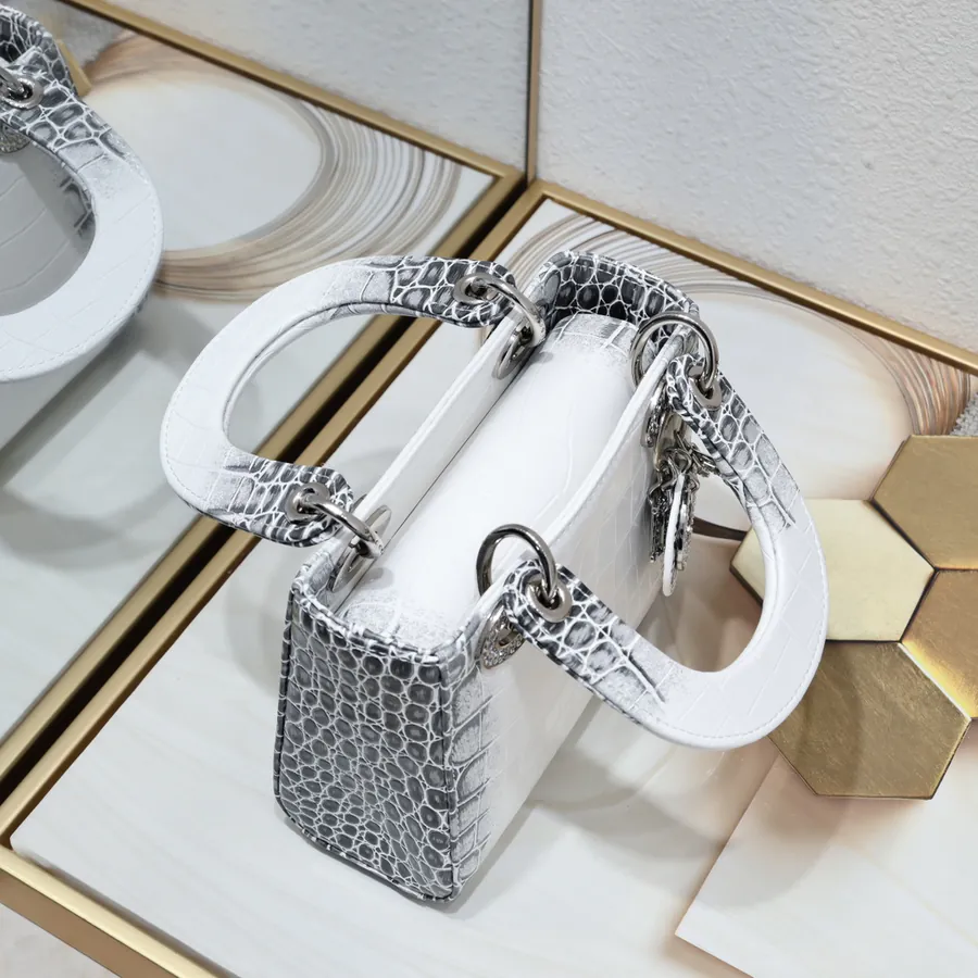 Mini Lady Classic Diamond Trimmed Clutch Elegant and Timeless