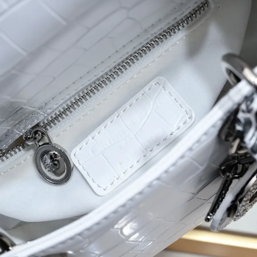 Mini Lady Classic Diamond Trimmed Clutch Elegant and Timeless