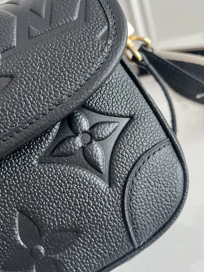 Diane Handbag Monogram Empreinte Leather