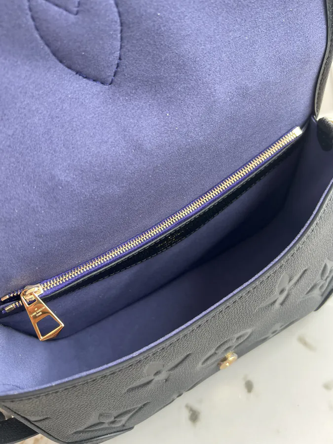 Diane Handbag Monogram Empreinte Leather