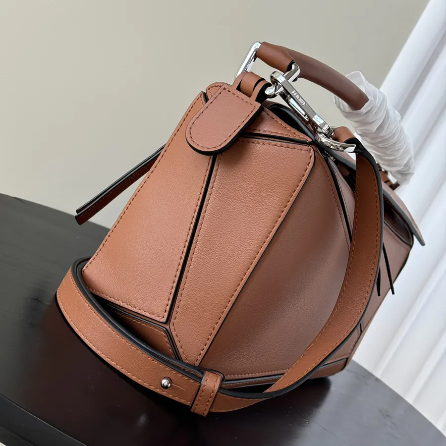 Loewe New Puzzle Small Handbag in Soft Calfskin