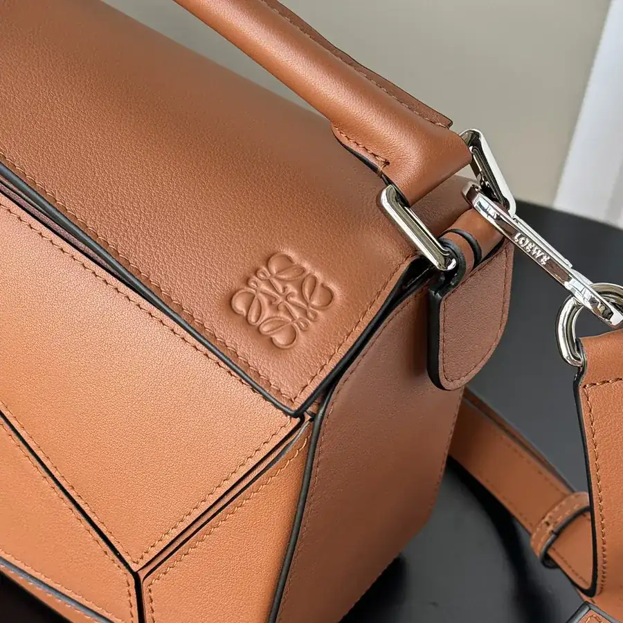 Loewe New Puzzle Small Handbag in Soft Calfskin