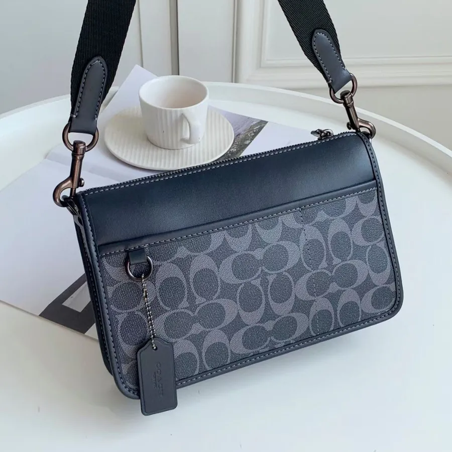 Coach Men's Heritage Series Mini Multi Purpose Bag