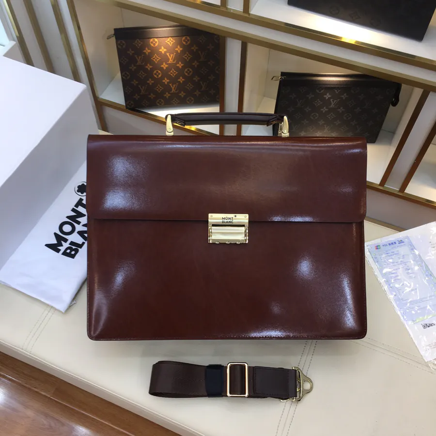 Mondaine Original New Design: Premium Men's Briefcase with Elegant Craftsmanship