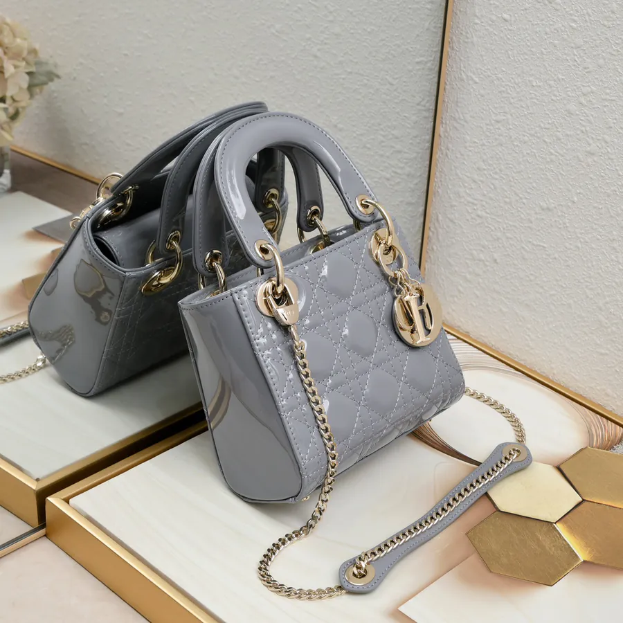 Mini Lady Classic Calfskin Clutch