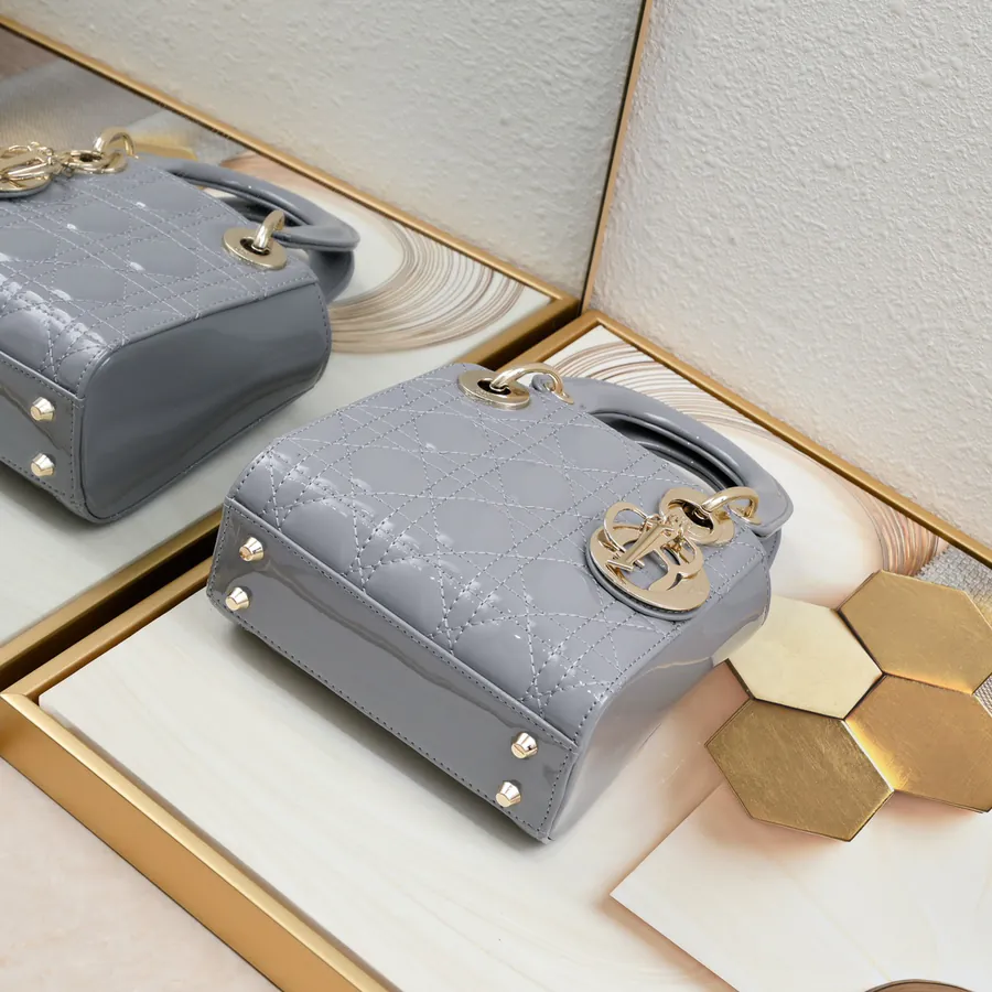 Mini Lady Classic Calfskin Clutch