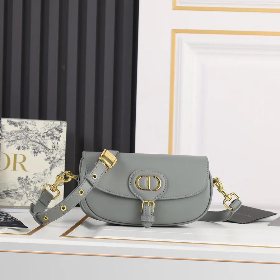 Bobby East West Shoulder Bag Grey