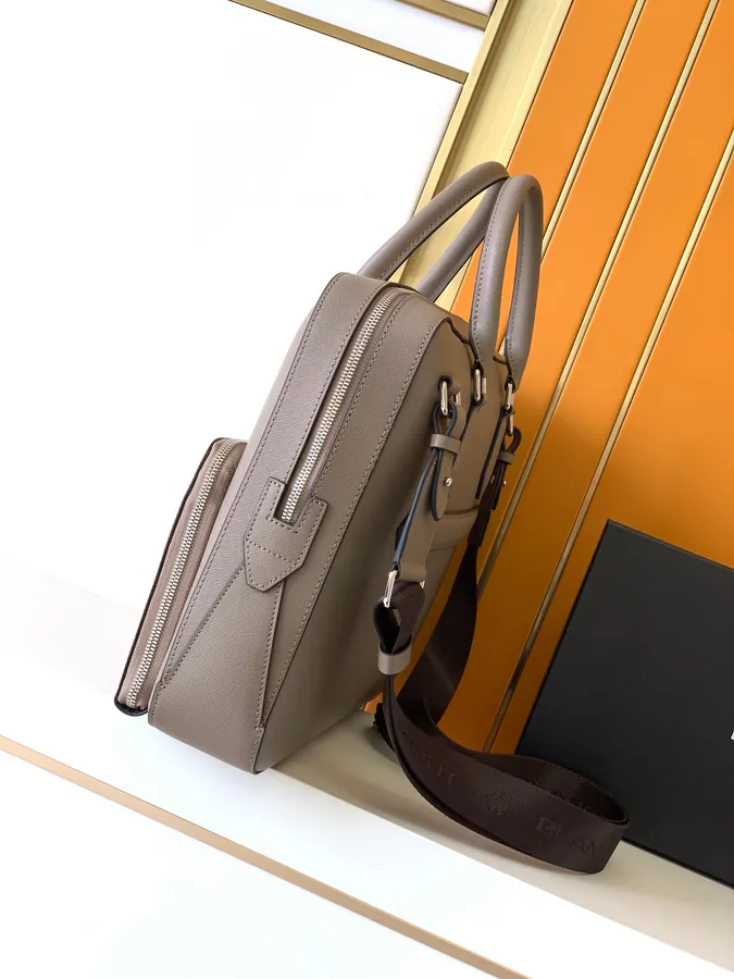 Montblanc Classic Craft Collection Briefcase in Khaki