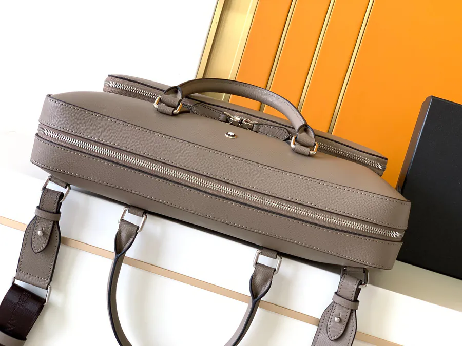 Montblanc Classic Craft Collection Briefcase in Khaki