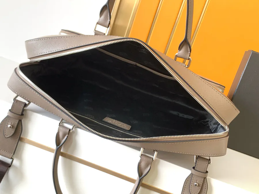 Montblanc Classic Craft Collection Briefcase in Khaki