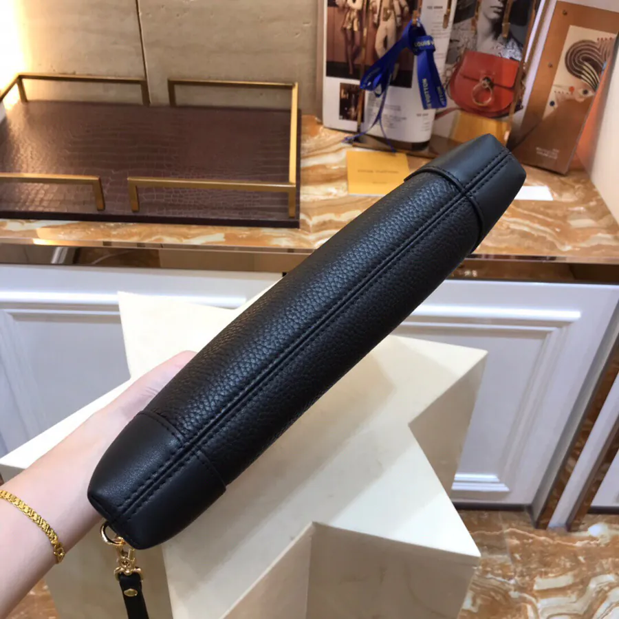 LV Top Handle Bag Premium Leather Essential Everyday Handbag