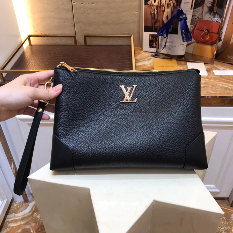 LV Top Handle Bag Premium Leather Essential Everyday Handbag