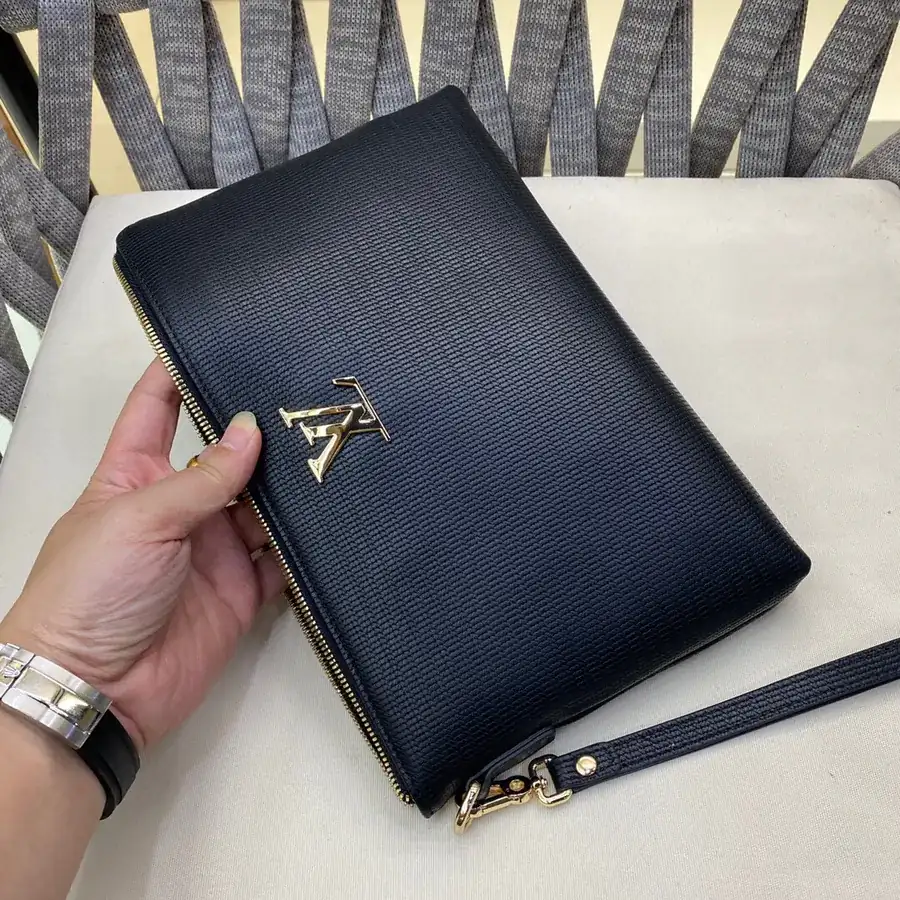 LV Premium Handbag Essential Everyday Bag, Black