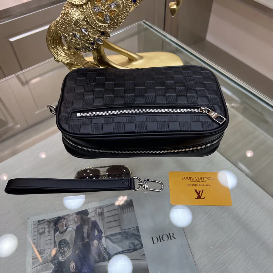 Louis Vuitton Kasai Handbag Full Leather, Practical Design