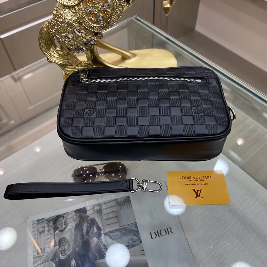 Louis Vuitton Kasai Handbag Full Leather, Practical Design