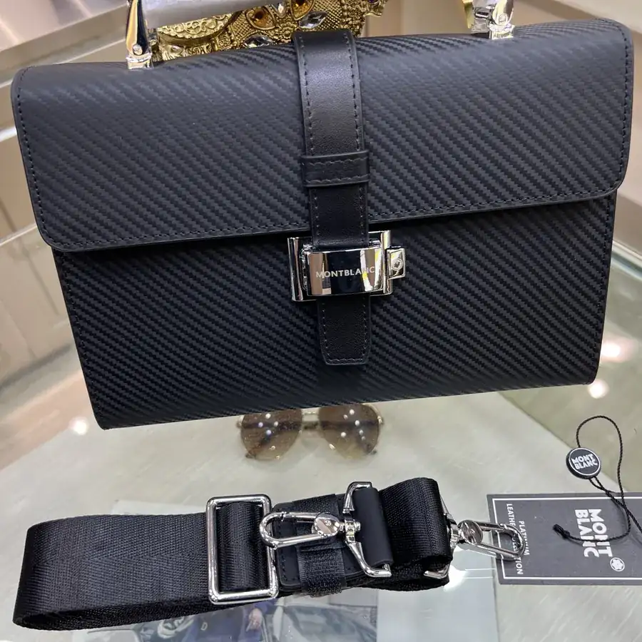 Montblanc New Mens Tote, Premium Leather and Top tier Hardware