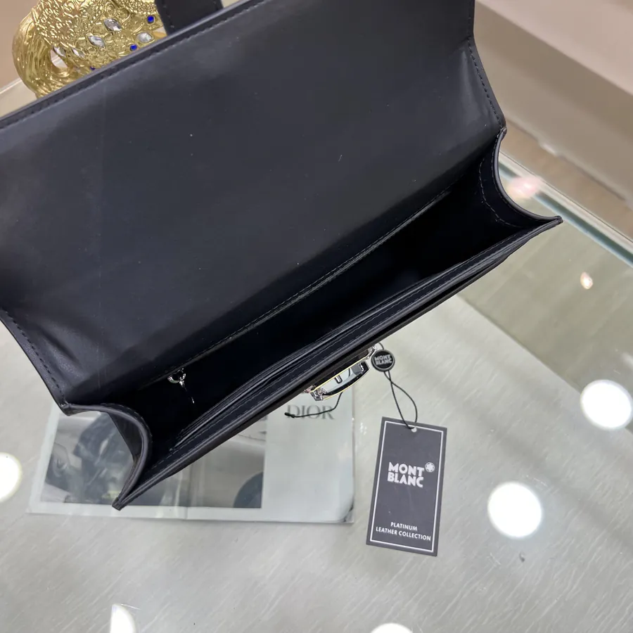 Montblanc New Mens Tote, Premium Leather and Top tier Hardware