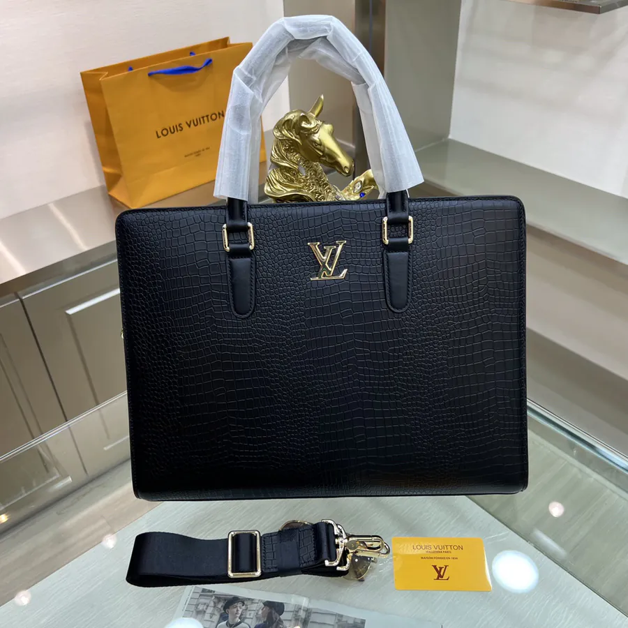 LOUIS VUITTON New Briefcase Elegant Design and Premium Quality