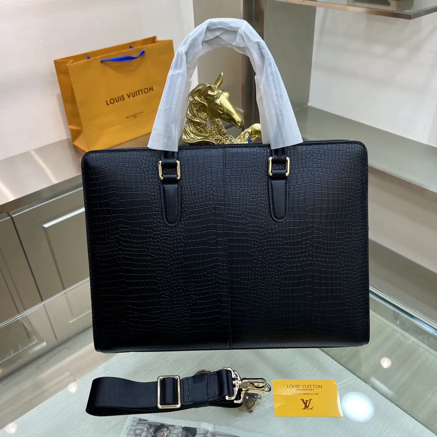 LOUIS VUITTON New Briefcase Elegant Design and Premium Quality
