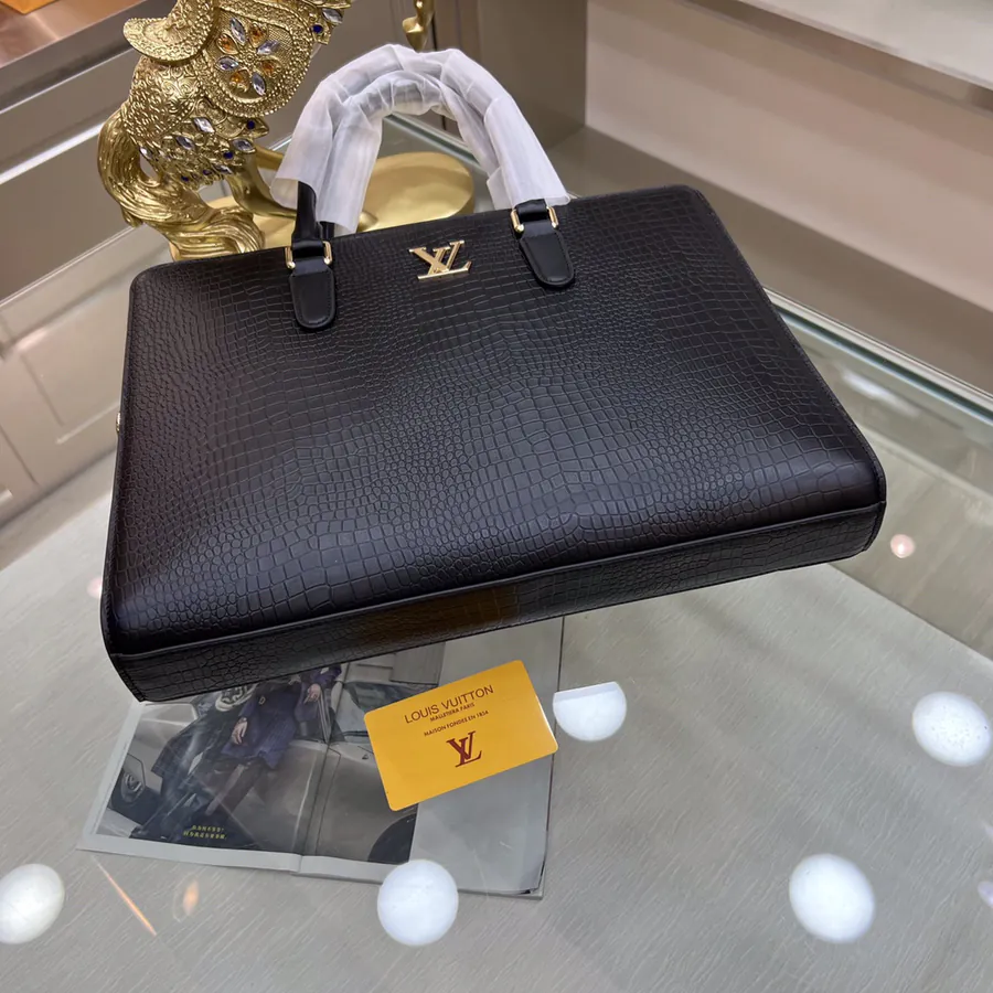 LOUIS VUITTON New Briefcase Elegant Design and Premium Quality