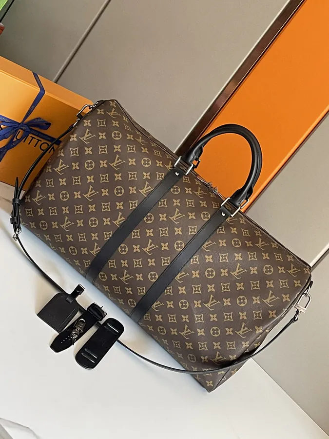 Keepall 55 Travel Bag in Monogram Eclipse
