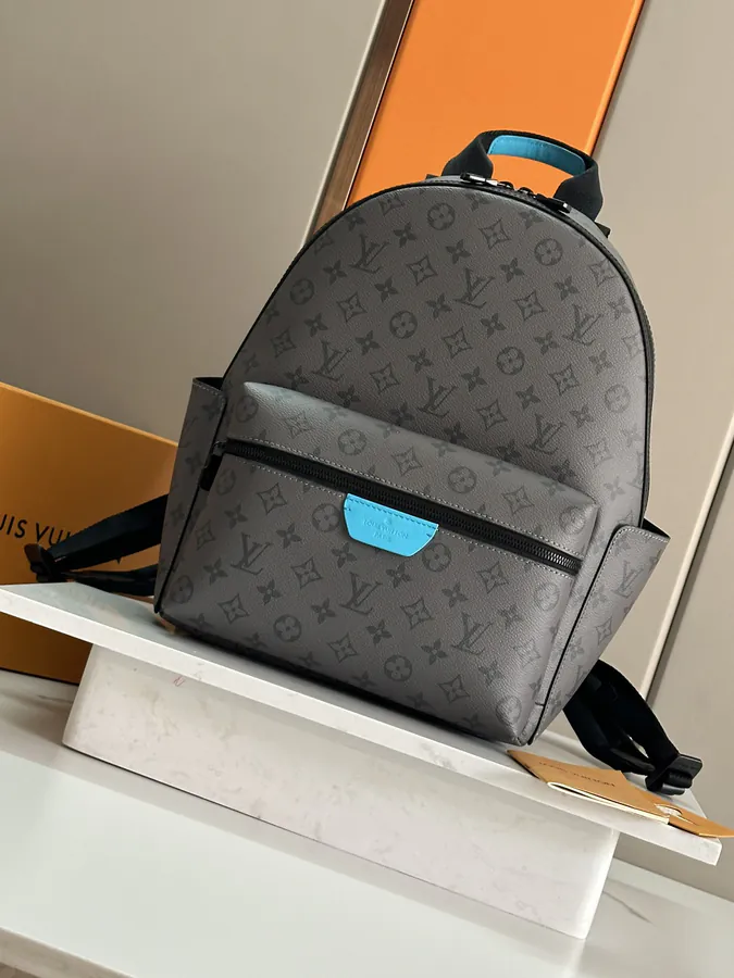 Discovery Gx Small Backpack Blue Silver Flowers
