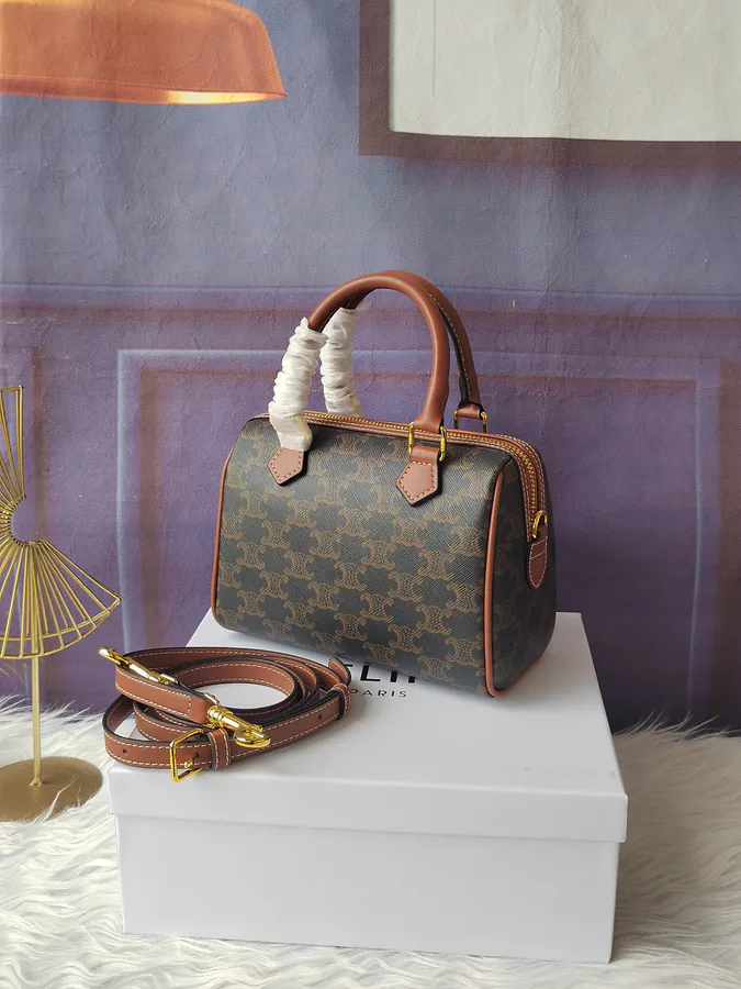 Louis Vuitton Boston Bag with Detachable and Adjustable Strap